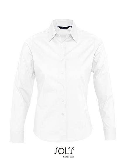 Epic Label Chemises Sol´S 17015 Chemise Femme Stretch Manches Longues