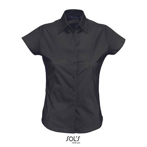 Epic Label Chemises Sol´S 17020 Chemise Femme Stretch Manches Courtes