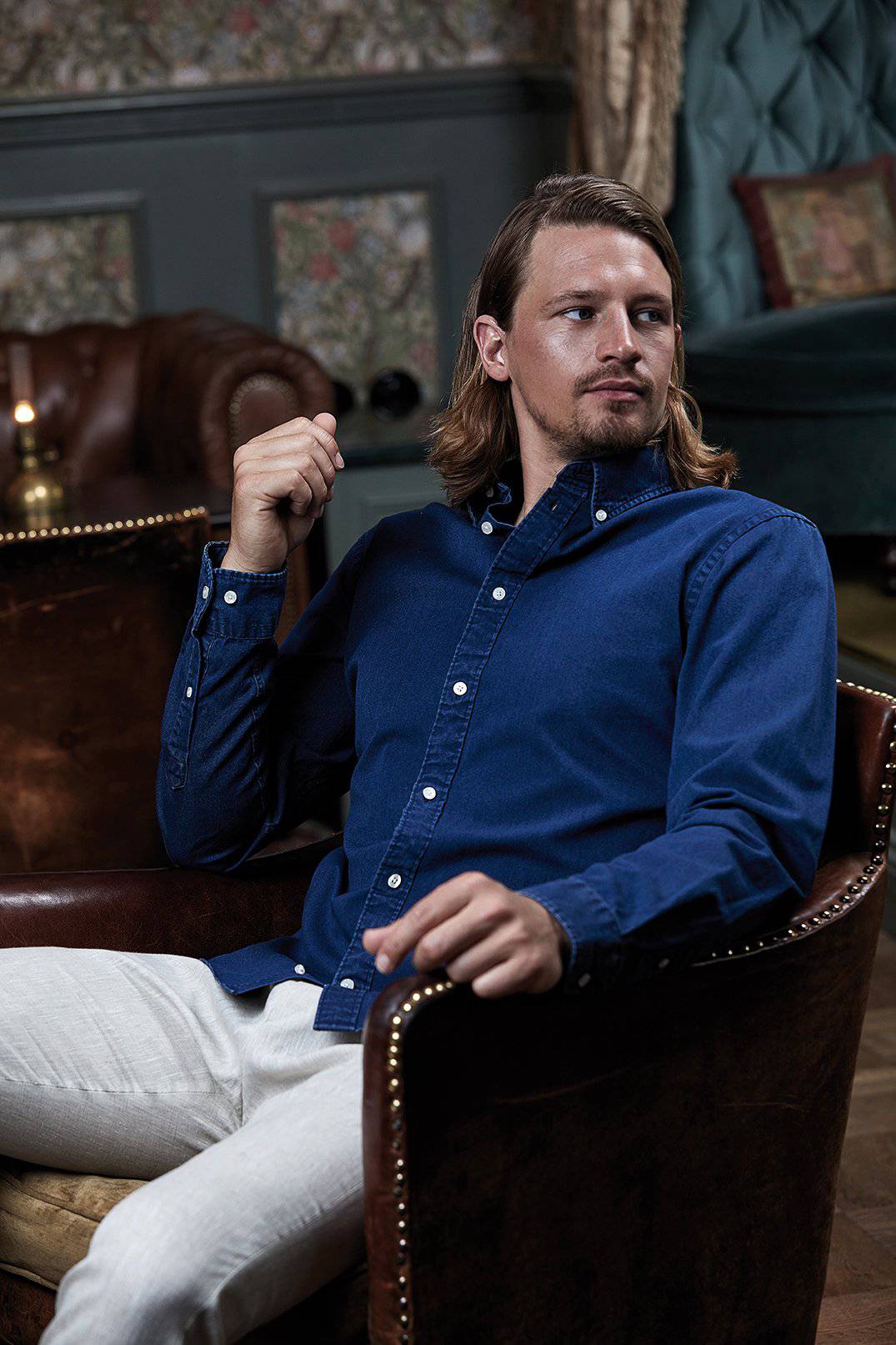 Epic Label Chemises Tee Jays 4002 Casual Twill Shirt