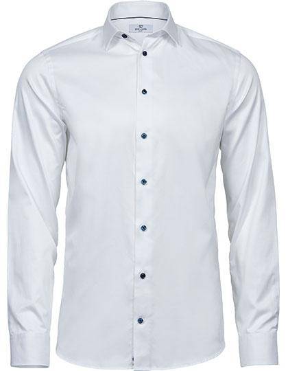 Epic Label Chemises Tee Jays 4021 Luxury Shirt Slim Fit
