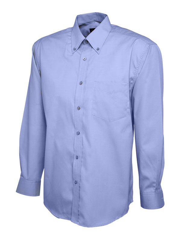 Epic Label Chemises Uneek Clothing UC701 Mens Pinpoint Oxford Full Sleeve Shirt Homme
