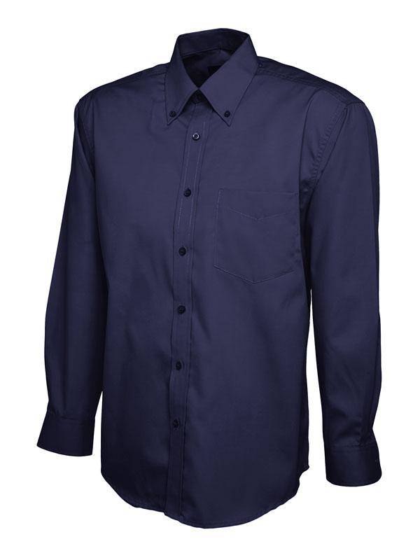 Epic Label Chemises Uneek Clothing UC701 Mens Pinpoint Oxford Full Sleeve Shirt Homme
