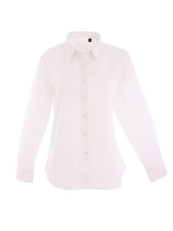 Epic Label Chemises Uneek Clothing UC703 Ladies Pinpoint Oxford Full Sleeve Shirt Femme
