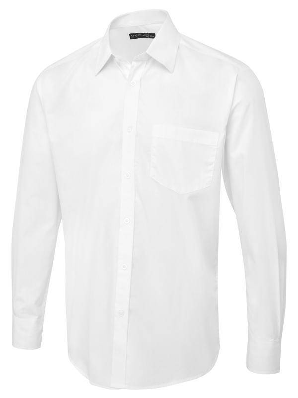 Epic Label Chemises Uneek Clothing UC713 Men's Long Sleeve Poplin Shirt Mixte