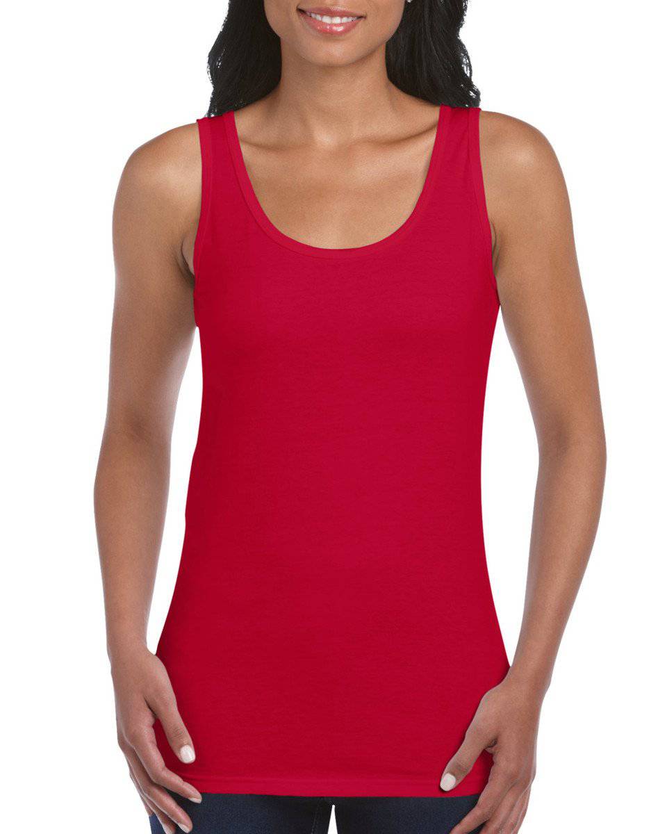 Epic Label Débardeur Gildan 64200L Femme Soft Style Débardeur