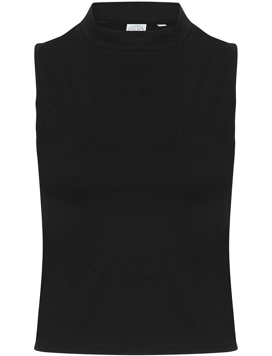 Epic Label Débardeur Sf Gilet Court À Col Montant Pour Femme
