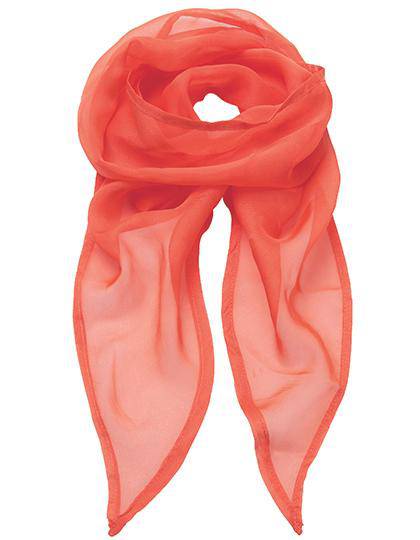 Epic Label Foulards Premier Workwear Pr740 Pour Femmes Colours Collection Chiffon Scarf