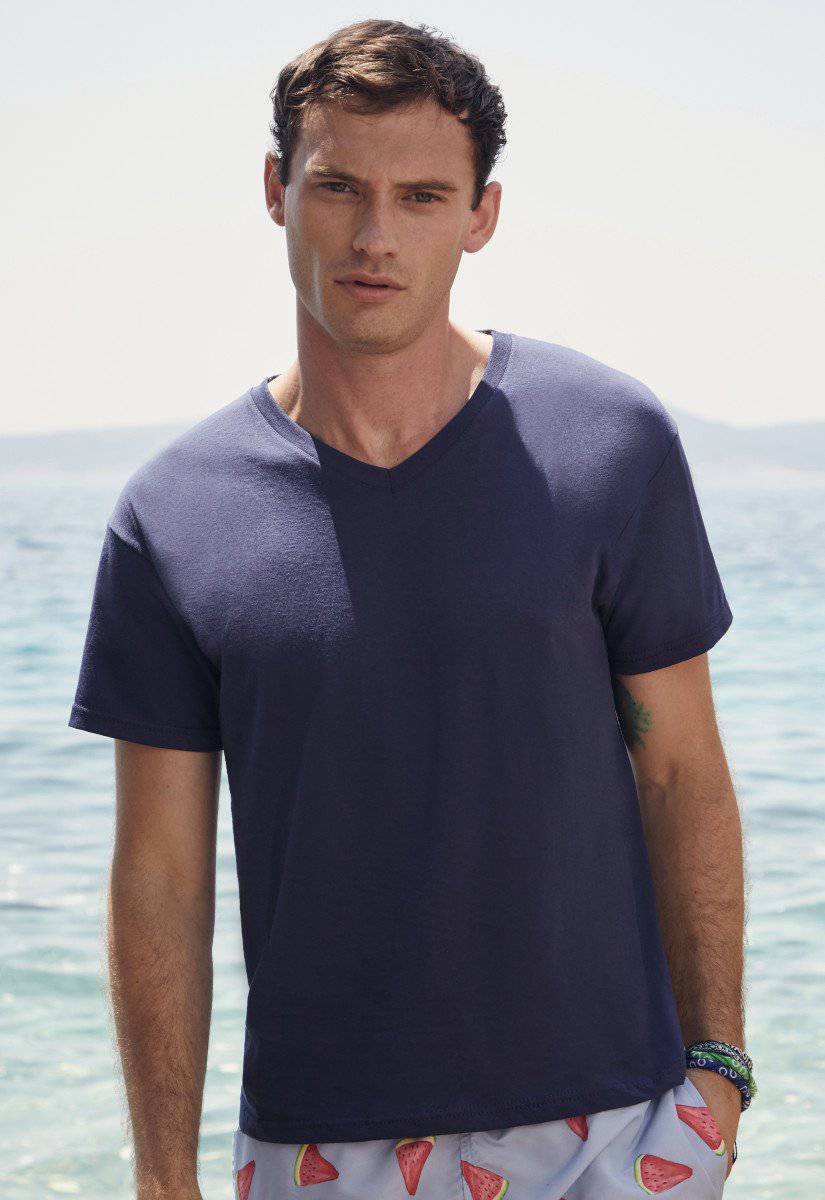 Epic Label Fruit Of The Loom 61426 Homme Original Col V T-Shirtee