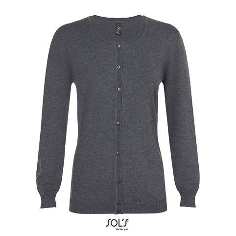 Epic Label Gilets Sol´S 01716 Cardigan Col Rond Pour Femme