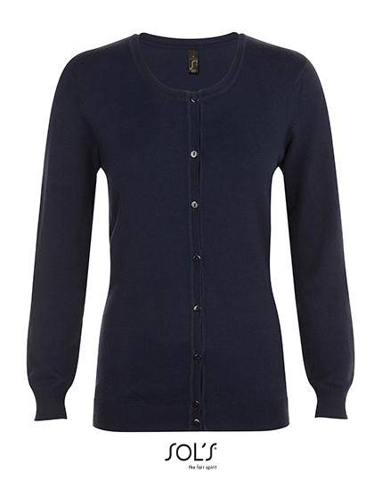 Epic Label Gilets Sol´S 01716 Cardigan Col Rond Pour Femme