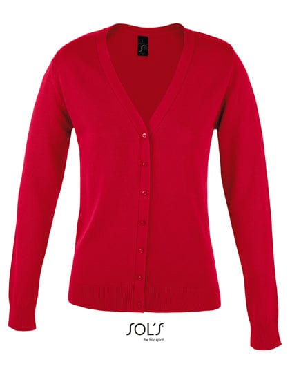 Epic Label Gilets Sol´S 90012 Gilet Femme Boutonné Col V