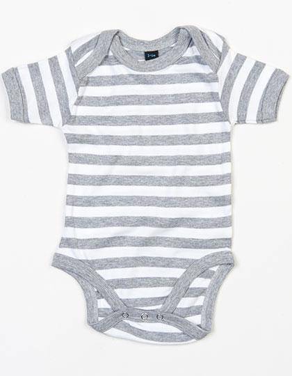 Epic Label Grenouillères bébés Bébé Stripy Bodysuit Bodies & pyjamas bébé Babybugz BZ10S