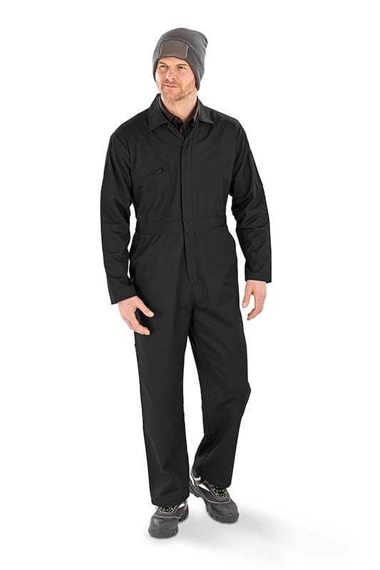 Epic Label Jumpsuits Result Genuine Recycled Rt510 Salopette Action Recyclée Avec Fermeture Éclair Sur Le Devant
