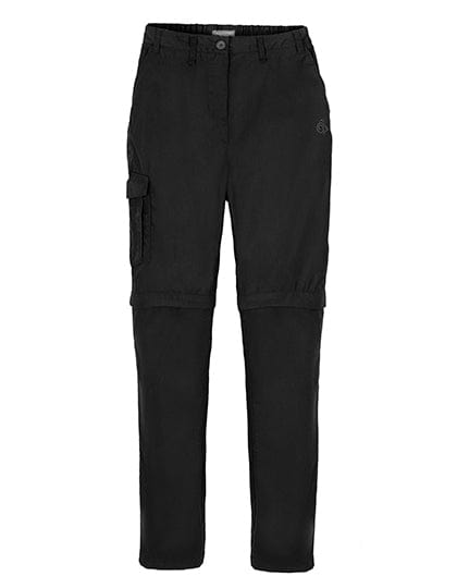 Epic Label Pantalons Craghoppers Expert Cej006 Pantalon Convertible Femme Expert Kiwi Recyclé