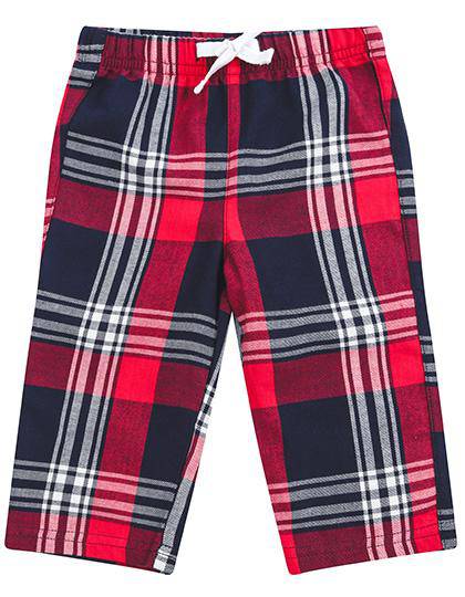 Epic Label Pantalons Lot de 3 x Larkwood LW083 Baby Tartan Trousers