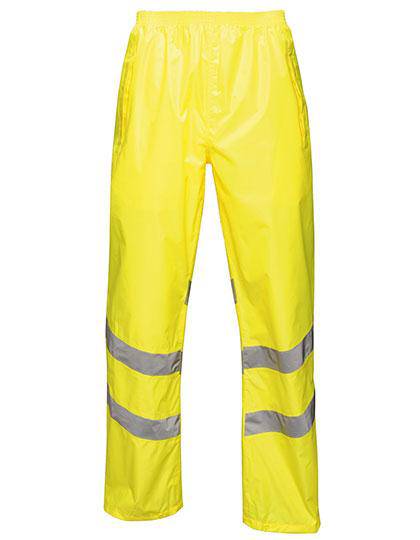 Epic Label Pantalons Regatta High Visibility Trw498 Hi-Vis Pro Packaway Trousers
