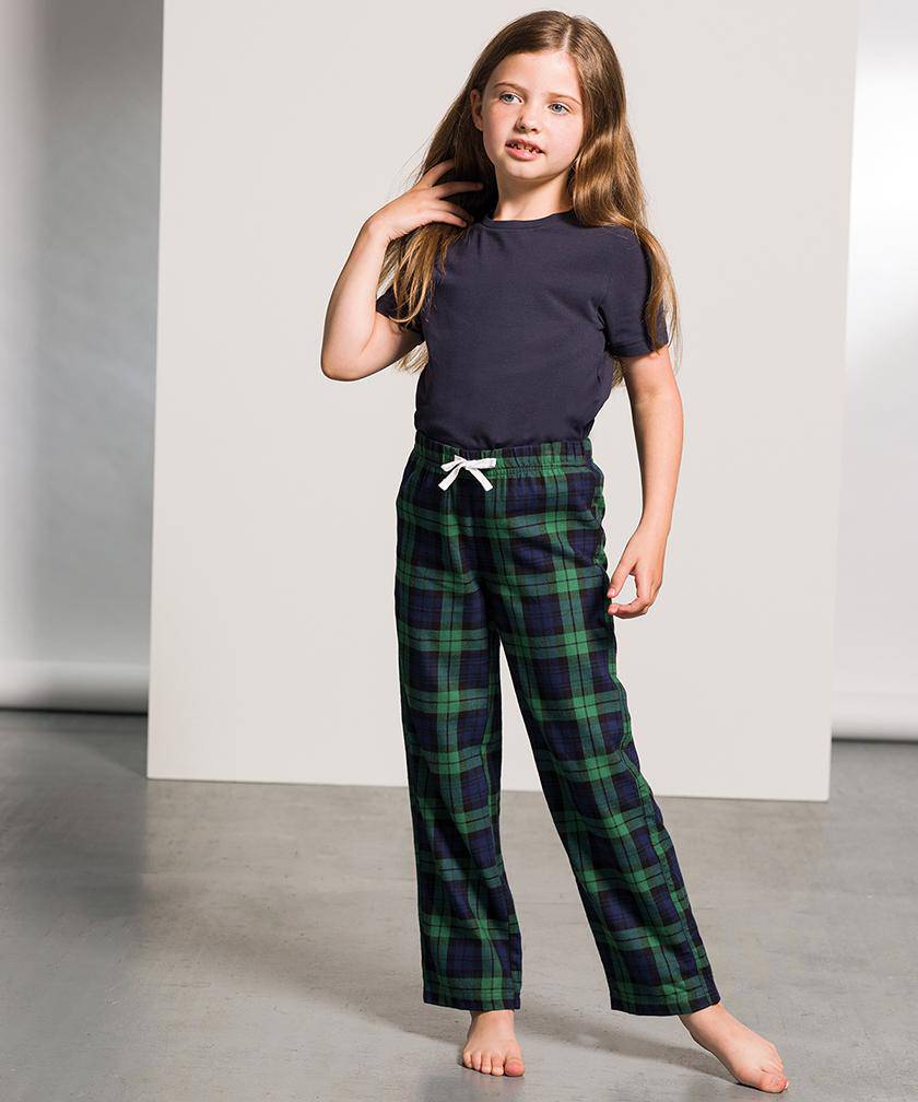 Epic Label Pantalons Sf Minni Pantalon De Détente Enfant Tartan