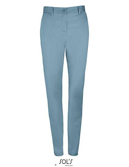 Epic Label Pantalons Sol´S 02918 Pantalon Stretch En Satin Femme