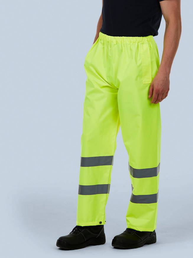 Epic Label Pantalons Uneek Clothing UC807 Hi-Viz Trouser Mixte