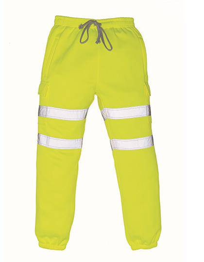 Epic Label Pantalons Yoko Hv016T Hi Vis Jogging Bottoms