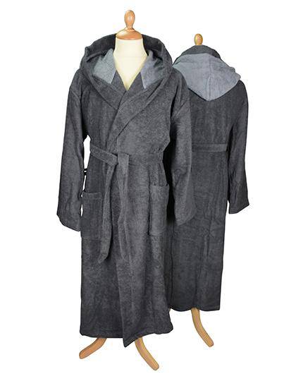 Epic Label Peignoirs A&R 026.50 Bathrobe With Hood