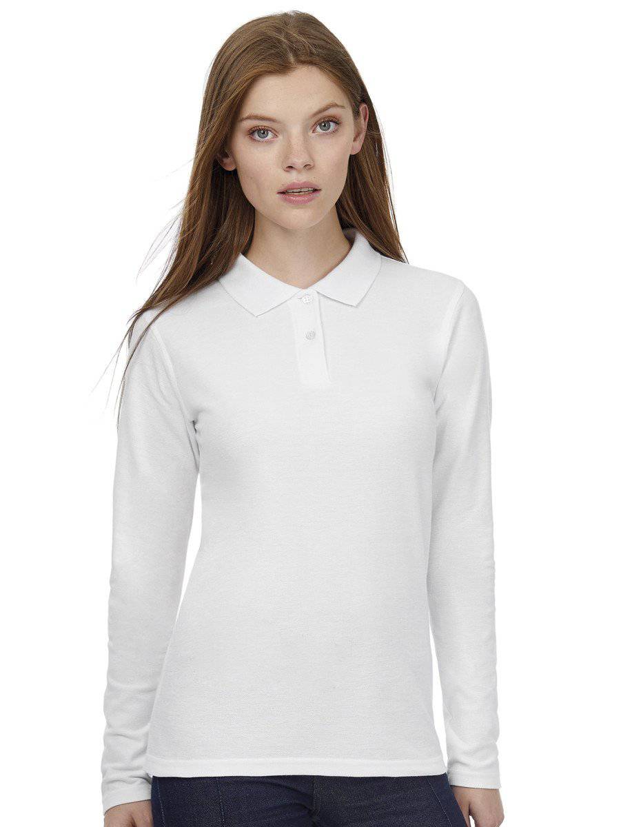 Epic Label Polo B&C Id.001 Polo Femme Manches Longues