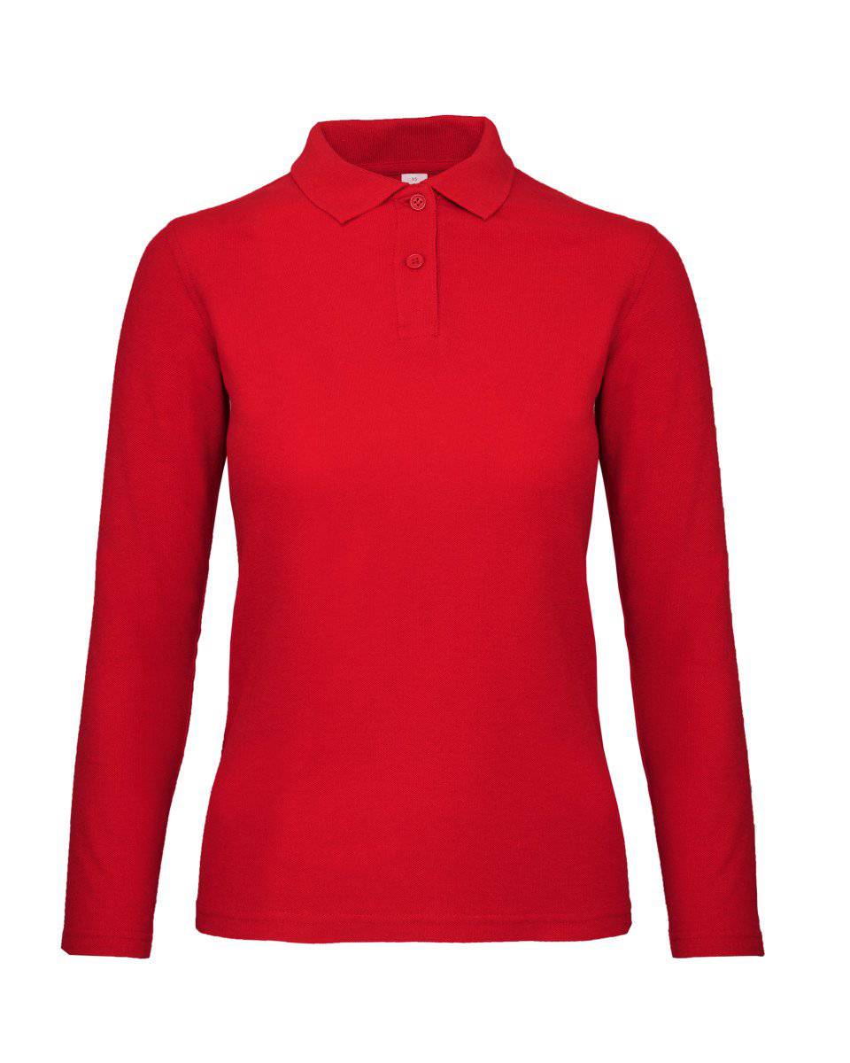 Epic Label Polo B&C Id.001 Polo Femme Manches Longues