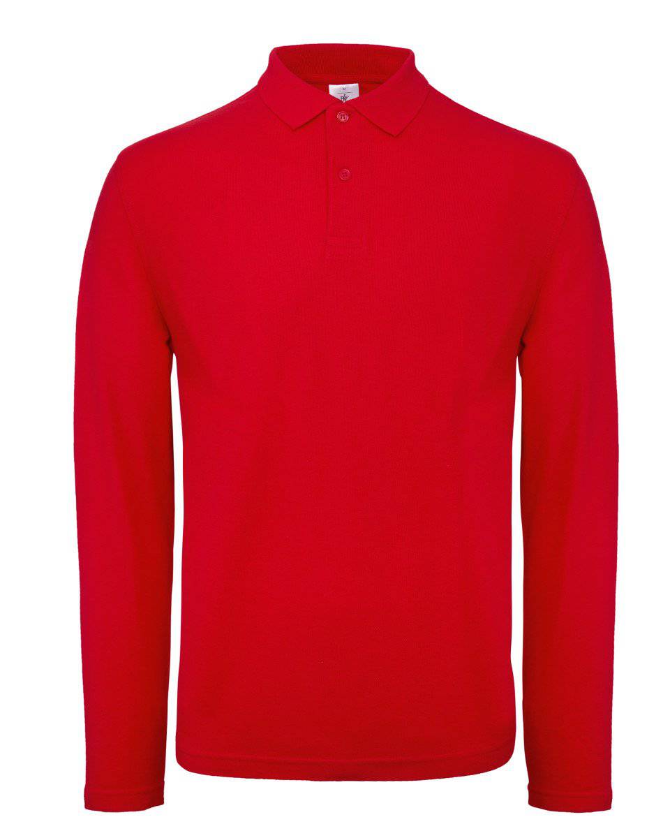 Epic Label Polo B&C Id.001 Polo Homme Manches Longues