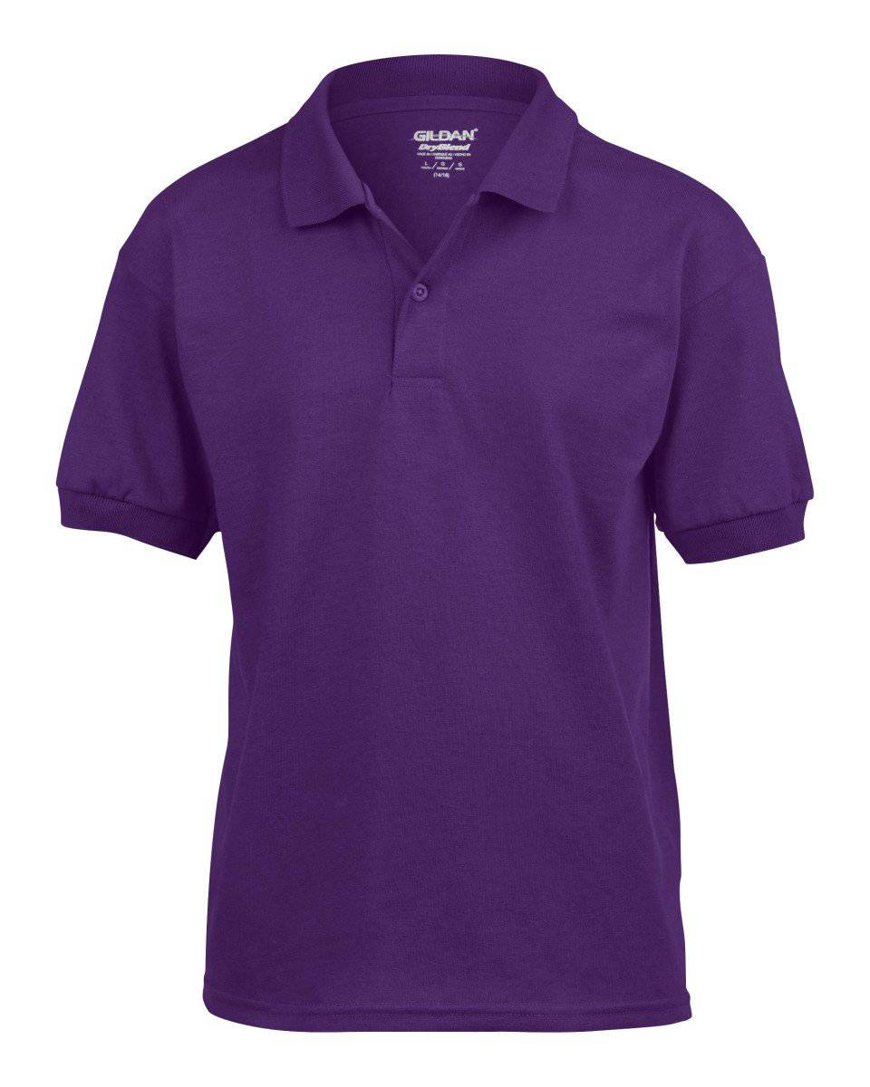 Epic Label Polo Gildan 8800B Dryblend Enfant Jersey Polo Manches Courtes