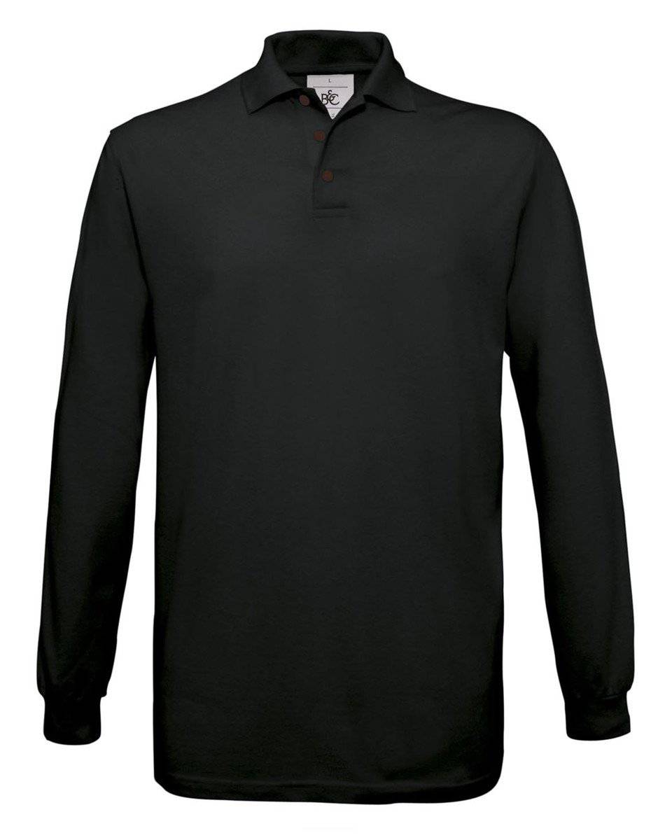 Epic Label Polo POLO B&C SAFRAN L / MANCHES