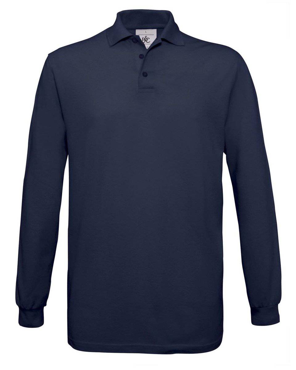 Epic Label Polo POLO B&C SAFRAN L / MANCHES
