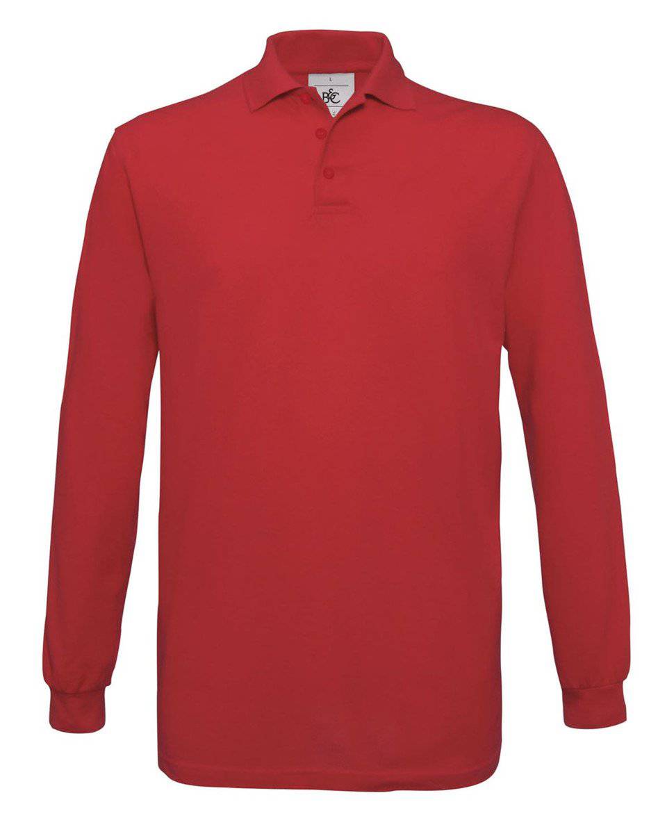 Epic Label Polo POLO B&C SAFRAN L / MANCHES