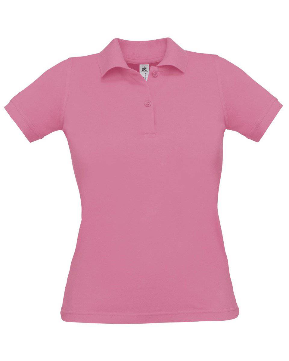 Epic Label Polo POLO B&C SAFRAN PURE FEMME MANCHES COURTES