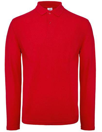 Epic Label Polos B&C Pui12 Long Sleeve Polo Id.001 / Unisex