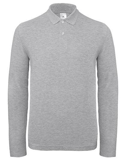Epic Label Polos B&C Pui12 Long Sleeve Polo Id.001 / Unisex