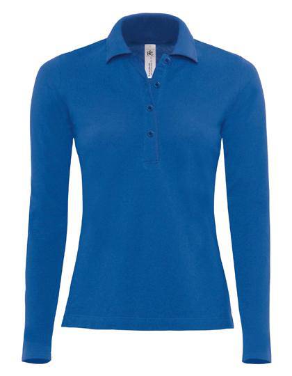 Epic Label Polos B&C Pw456 Polo Safran Pure Longsleeve / Pour Femme