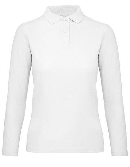Epic Label Polos B&C Pwi13 Long Sleeve Polo Id.001 / Pour Femme