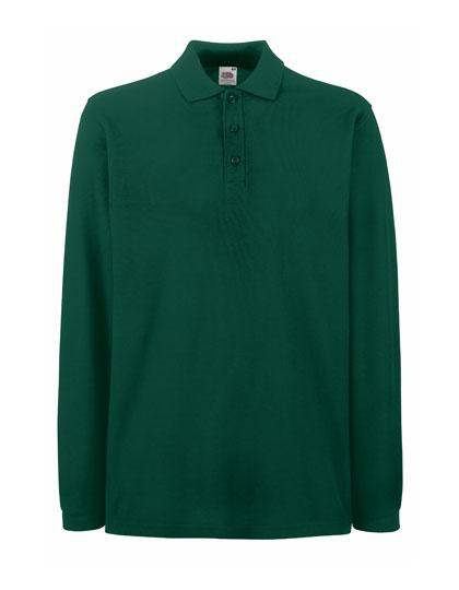 Epic Label Polos Fruit Of The Loom 633100 Polo Haut De Gamme À Manches Longues Pour Homme