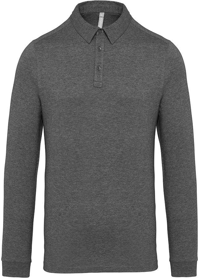 Epic Label Polos Kariban Polo À Manches Longues En Jersey