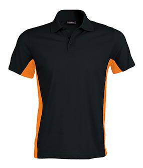 Epic Label Polos Kariban Polo Bicolore À Manches Courtes Flags