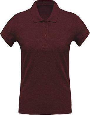 Epic Label Polos Kariban Polo Femme En Piqué Bio À Manches Courtes