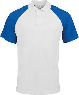 Epic Label Polos Kariban Polo Polo Baseball Contrasté