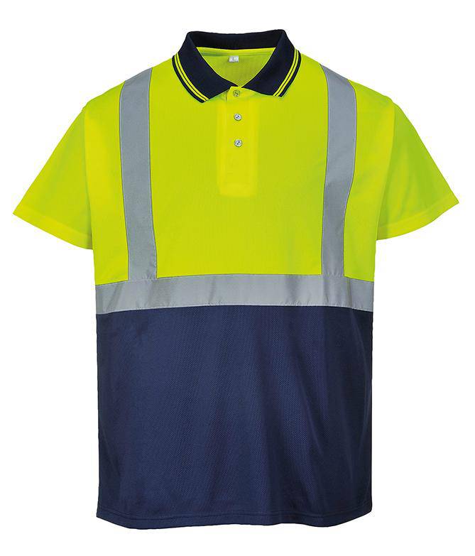 Epic Label Polos Portwest Polo Bicolore Haute Visibilité (S479)