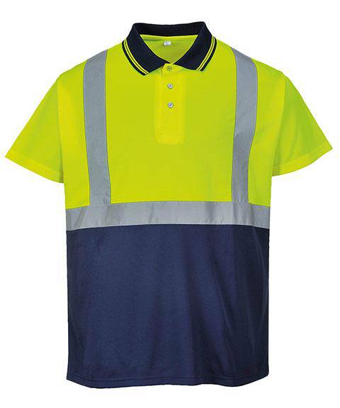 Epic Label Polos Portwest Polo Bicolore Haute Visibilité (S479)
