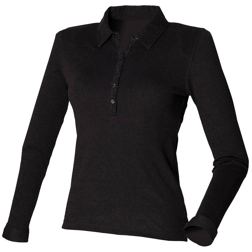 Epic Label Polos Sf Polo Stretch À Manches Longues Pour Femme