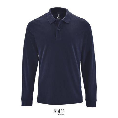 Epic Label Polos Sol´S 02087 Polo Piqué Manches Longues Pour Homme