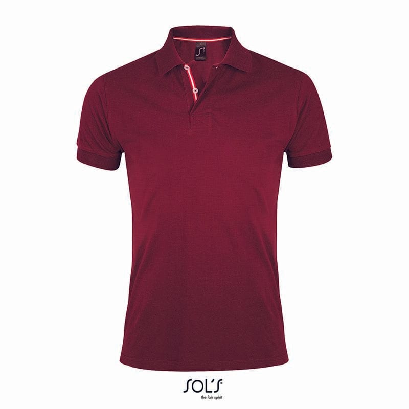 Epic Label Polos Sol´S L589 Polo Homme Patriote