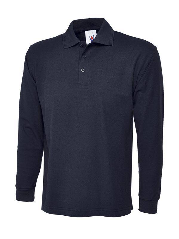 Epic Label Polos Uneek Clothing UC113 Longsleeve Poloshirt Mixte