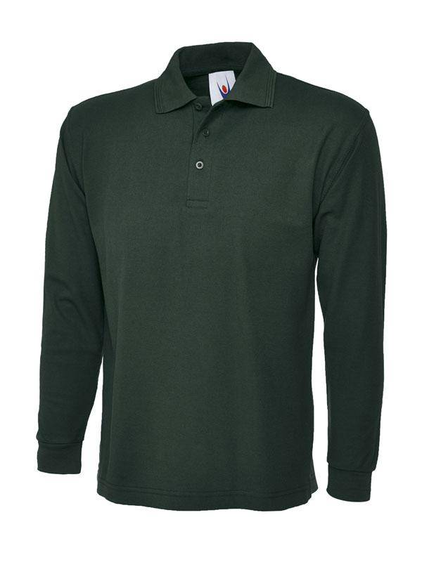 Epic Label Polos Uneek Clothing UC113 Longsleeve Poloshirt Mixte