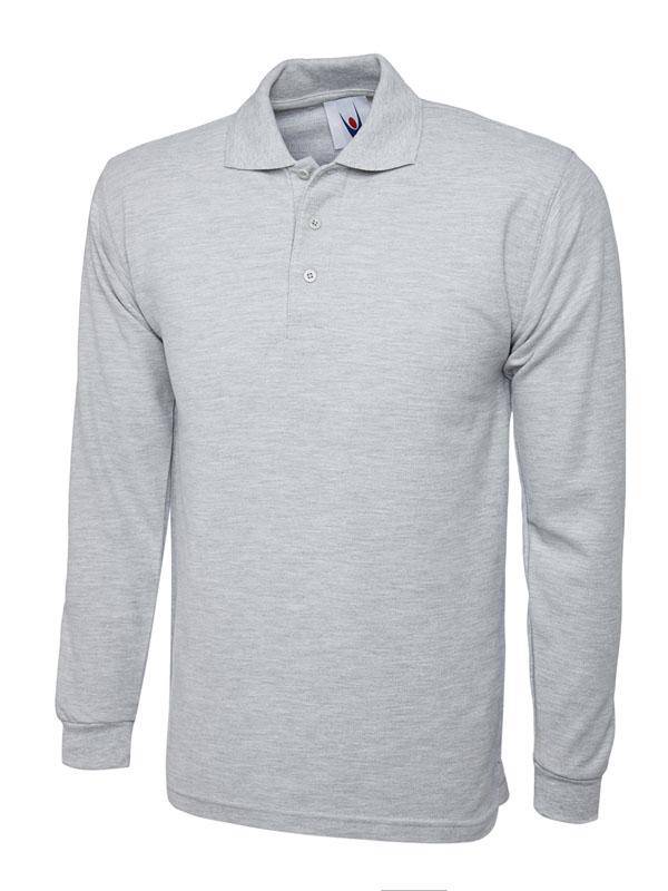 Epic Label Polos Uneek Clothing UC113 Longsleeve Poloshirt Mixte